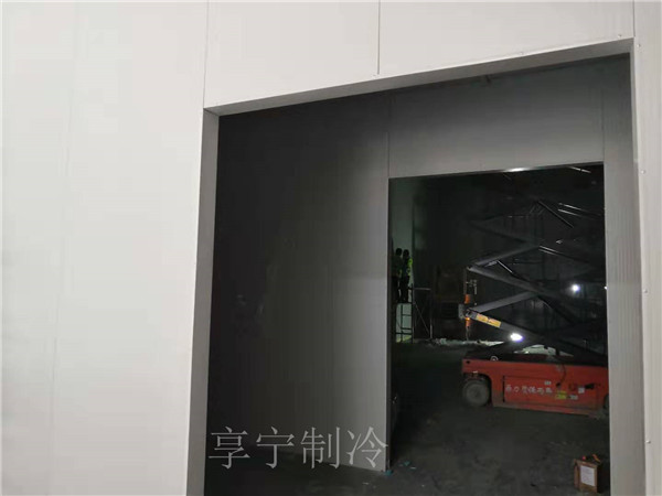 上海速冰奇贸易有限公司烧烤冻品批发铝排冷冻库项目